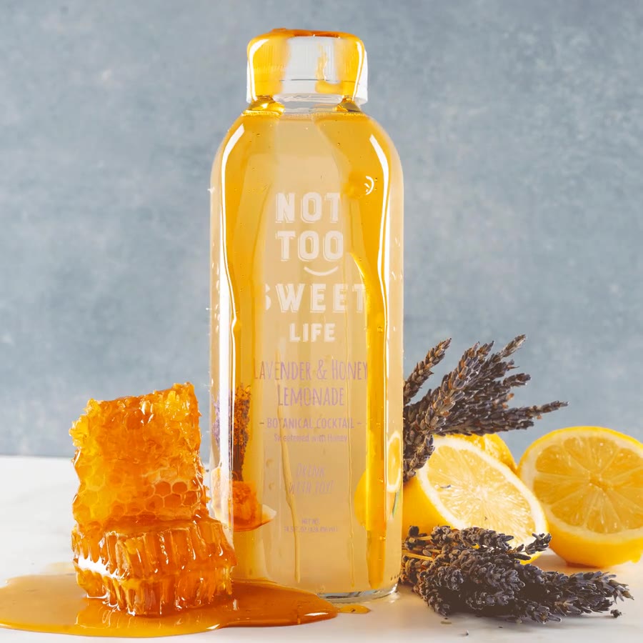 NotTooSweet Lavender & Honey with raw honeycomb, lemon and lavender