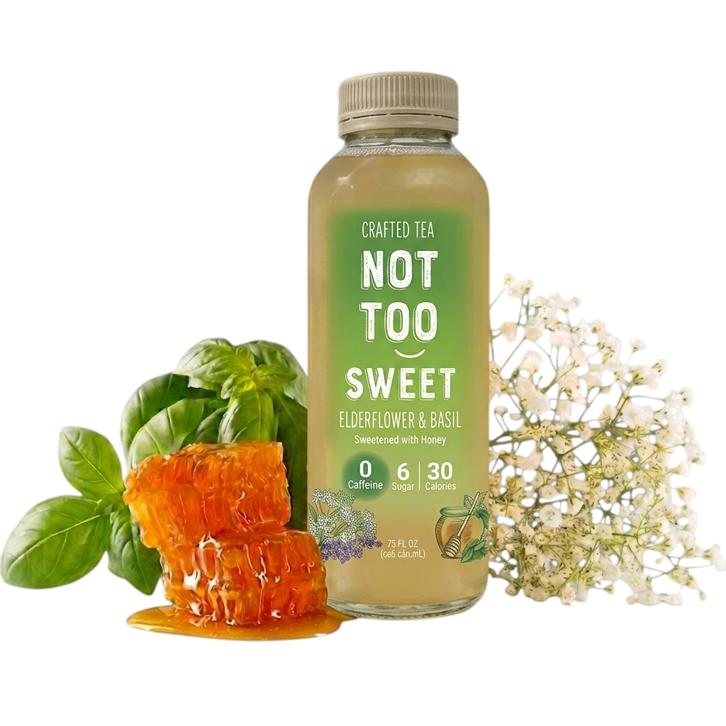 elderflower  & basil tea