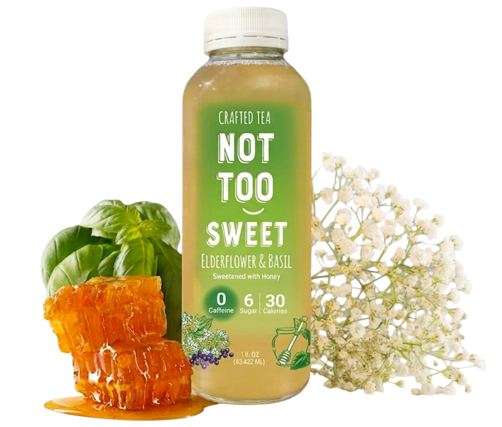 elderflower  & basil tea