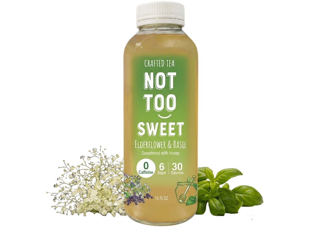 elderflower  & basil tea